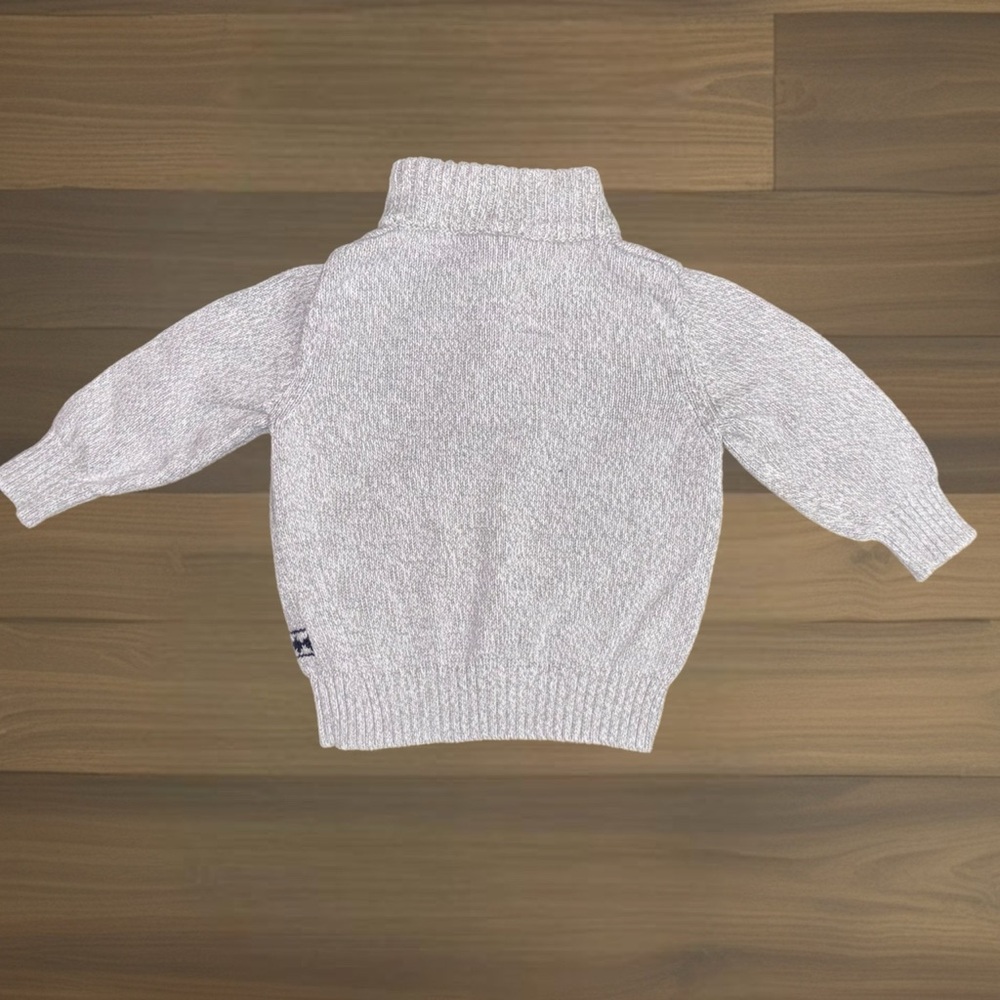 Grey Gymboree Sweater size 18-24 mos. - Picture 2 of 3